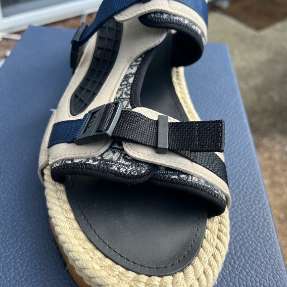 Dior blue/beige sandals … excellent condition - Picture 7 of 11